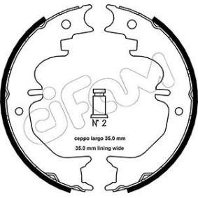Comprar Zapata de freno de mano de CIFAM 153-441 a bajo precio de 45,98 €