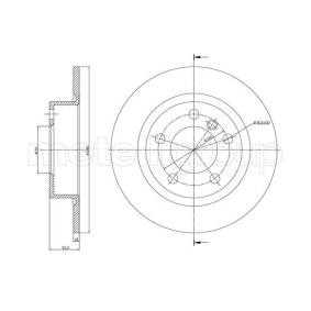 Bremsscheibe 800-1379C für MINI
