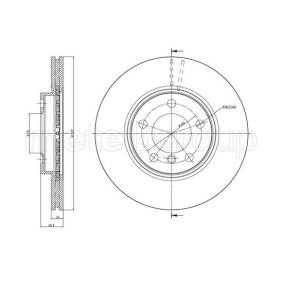 Bremsscheibe 800-1380C für MINI