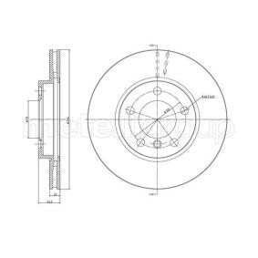 Bremsscheibe 800-1408C für MINI