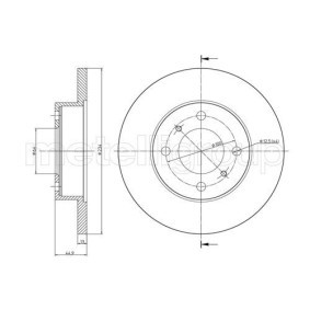 Comprar Disco de freno de CIFAM 800-478 a bajo precio de 34,79 €