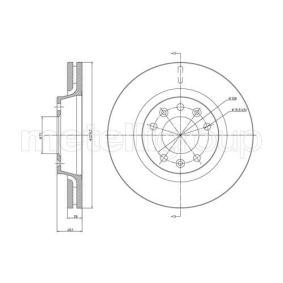 Comprar Disco de freno de CIFAM 800-887C a bajo precio de 153,41 €