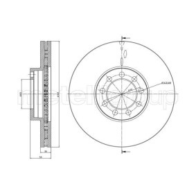 Comprar Disco de freno de CIFAM 800-989C a bajo precio de 84,59 €