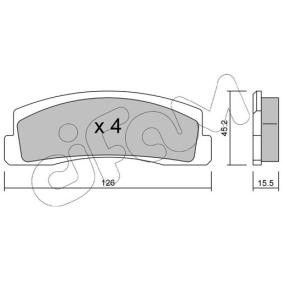 Acquista Kit pastiglie freni da CIFAM 822-046-0 a buon mercato per soli 52,36 €
