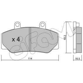 Acquista Kit pastiglie freni da CIFAM 822-075-0 a buon mercato per soli 68,65 €
