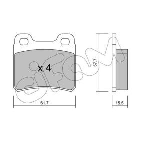 Acquista Kit pastiglie freni da CIFAM 822-141-0 a buon mercato per soli 64,91 €