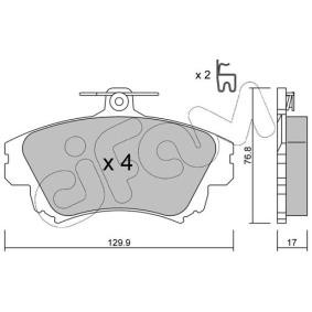 Acquista Kit pastiglie freni da CIFAM 822-286-0 a buon mercato per soli 74,86 €