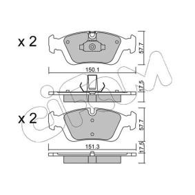 Acquista Kit pastiglie freni da CIFAM 822-312-0 a buon mercato per soli 69,13 €