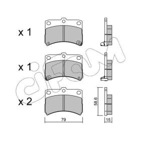 Acquista Kit pastiglie freni da CIFAM 822-459-0 a buon mercato per soli 24,62 €