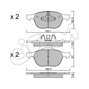 Acquista Kit pastiglie freni da CIFAM 822-534-0 a buon mercato per soli 40,49 €