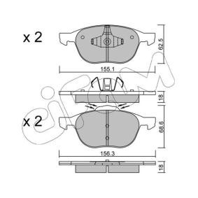 Acquista Kit pastiglie freni da CIFAM 822-534-1 a buon mercato per soli 70,23 €