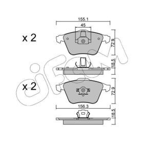 Acquista Kit pastiglie freni da CIFAM 822-549-3 a buon mercato per soli 61,27 €