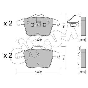 Acquista Kit pastiglie freni da CIFAM 822-688-0 a buon mercato per soli 68,22 €