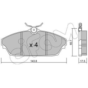 Bremsbeläge 822-782-0