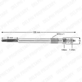 Compre Vela incandescente da DELPHI HDS386 a um preço baixo por 13,78 €