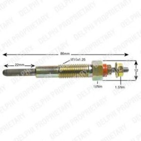 Compre Vela incandescente da DELPHI HDS394 a um preço baixo por 12,07 €