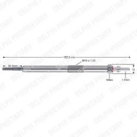 Compre Vela incandescente da DELPHI HDS421 a um preço baixo por 31,13 €