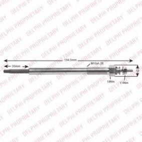 Compre Vela incandescente da DELPHI HDS427 a um preço baixo por 21,18 €