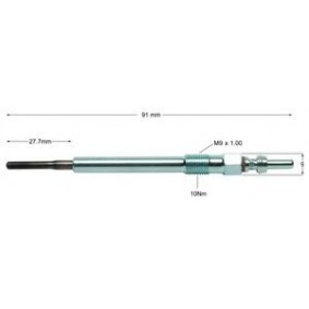 Comprar Bujía de precalentamiento de DELPHI HDS448 a bajo precio de 16,09 €