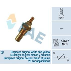 Achetez des Sonde de température de liquide de refroidissement de chez FAE en ligne pour Transit Mk3 Camion plate-forme/Châssis (VE64) à prix modérés