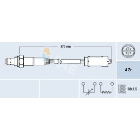 Comprar Sonda lambda de FAE 77326 a bajo precio de 93,43 €