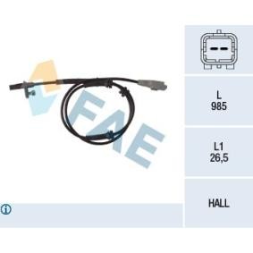 Comprar Sensor ABS de FAE 78118 a bajo precio de 36,37 €