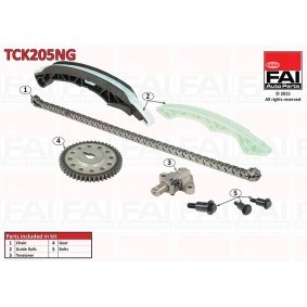 Achetez des Kit de chaîne de distribution FAI AutoParts TCK205NG à prix pour 201,17 €