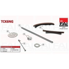 Achetez des Kit de chaîne de distribution FAI AutoParts TCK6NG à prix pour 113,23 €
