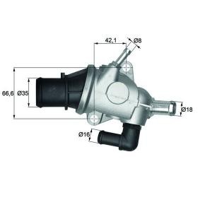 FIAT Kühlwasserthermostat von MAHLE ORIGINAL