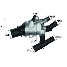 FIAT Kühlwasserthermostat von MAHLE ORIGINAL