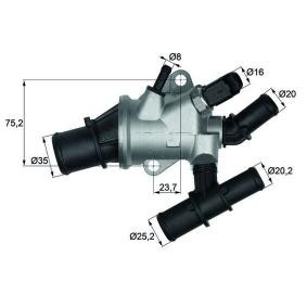FIAT Kühlwasserthermostat von MAHLE ORIGINAL
