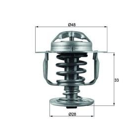 Achetez des Thermostat d'eau MAHLE ORIGINAL TX 110 82D à prix pour 24,71 €