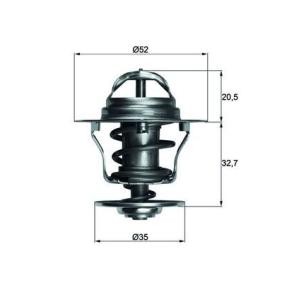 FORD Kühlwasserthermostat von MAHLE ORIGINAL