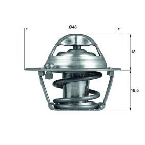 FORD Kühlwasserthermostat von MAHLE ORIGINAL
