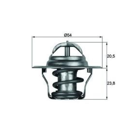 Achetez des Thermostat d'eau MAHLE ORIGINAL TX 14 80D à prix pour 15,59 €