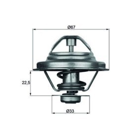 Köp Termostat, kylvätska av MAHLE ORIGINAL TX 24 87D till det låga priset 257,85 kr