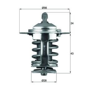 Achetez des Thermostat d'eau MAHLE ORIGINAL TX 70 82 à prix pour 23,21 €