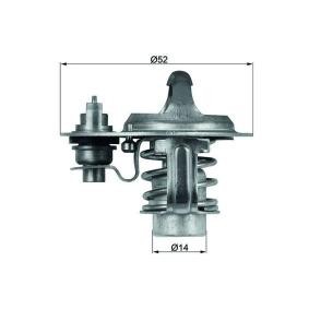 Kühlwasserthermostat von MAHLE ORIGINAL TX 76 88D