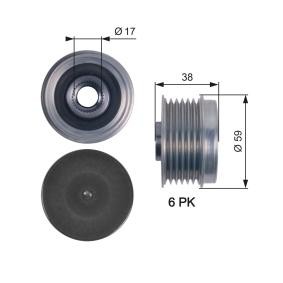 Achetez des Poulie roue libre, alternateur GATES OAP7130 à prix pour 42,39 €