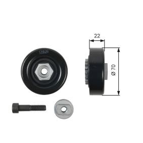 Comprar Polea tensora, correa poli V de GATES T36408 a bajo precio de 34,80 €