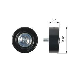 Comprar Polea inversión / guía, correa poli V de GATES T36409 a bajo precio de 22,35 €