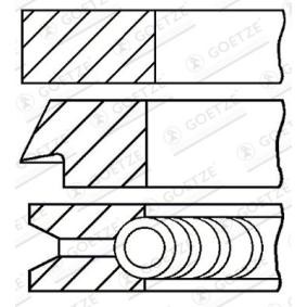 Achetez des Jeu de segments de pistons GOETZE ENGINE 08-304207-00 à prix pour 15,65 €