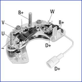 Achetez des Pont de diodes, alternateur HITACHI 139620 à prix pour 36,61 €