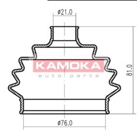 Köp Drivaxeldamask av KAMOKA 1146864 till det låga priset 67,44 kr
