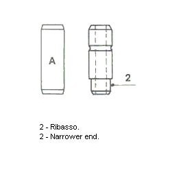 Achetez des Guide de soupape METELLI 01-1350 à prix pour 3,64 €