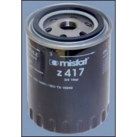 Köp Oljefilter av MISFAT Z417 till det låga priset 100,45 kr