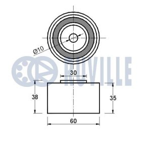 Comprar Tensor de cadena de distribución de RUVILLE 3453051 a bajo precio de 49,03 €