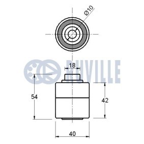 Comprar Tensor de cadena de distribución de RUVILLE 3469009 a bajo precio de 39,64 €