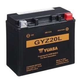Køb Starterbatteri af YUASA YBX3008 til den lave pris 664,69 DKK