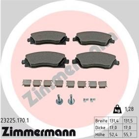 Bremsbeläge von ZIMMERMANN